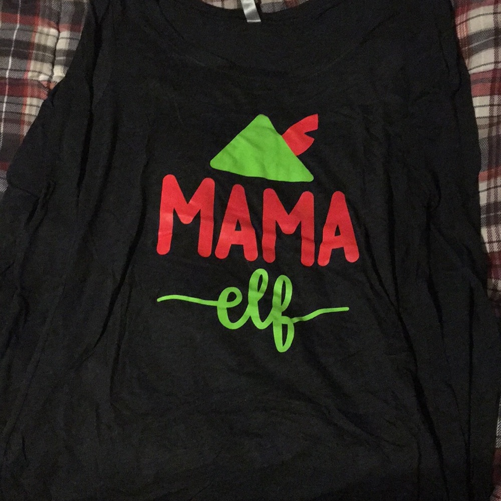 Mama elf long sleeve